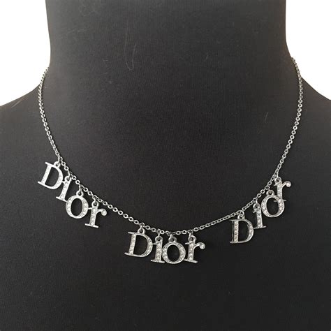 collier dior pas cher|dior collier.